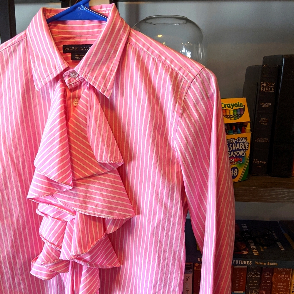Vintage Ruffle Ralph Lauren Blouse